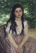 Pierre Renoir Summer(The Gypsy Girl) Germany oil painting artist